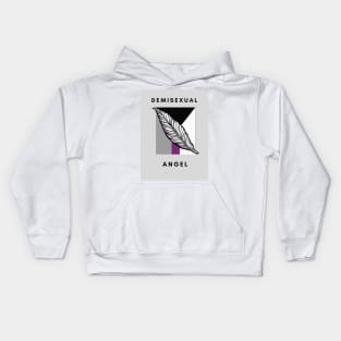 Demisexual Angel Kids Hoodie